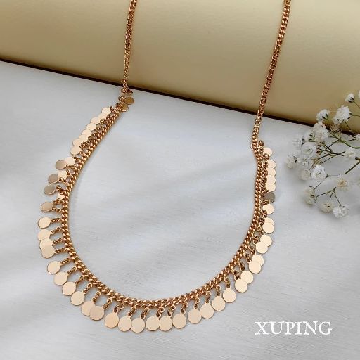 گردنبند پولکی YSX کد 1638